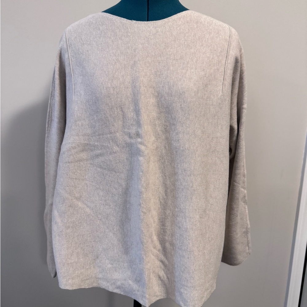 J. Jill Cream Knit Top